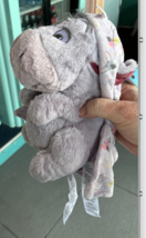 Disney Parks Baby Eeyore in a Hoodie Pouch Blanket Plush Doll New image 5