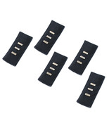Adjustable Pant Waistband Hook Extensions (Black 5-Pack) - Instant Comfort - $8.99