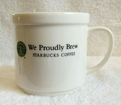 Starbucks Coffee Cup Mug 2005 We Proudly Brew Siren Logo - $12.95