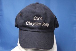 Co&#39;s Jeep Chrysler Navy Embroidered Baseball Cap Made by Vitronic Four S... - $3.95