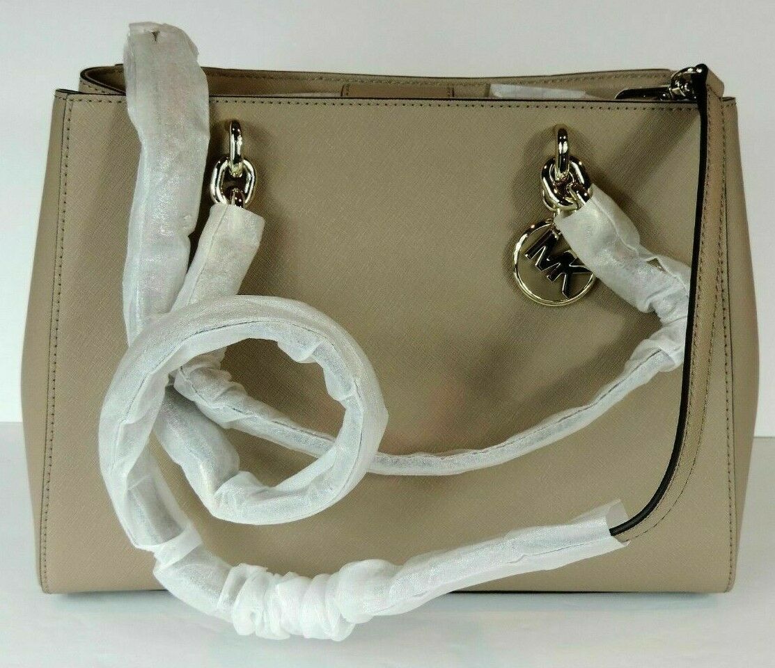 Michael Kors Medium Cynthia Truffle Taupe and similar items