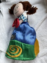Jellycat Rare DOROTHY/WITCH Wizard Of Oz Soft Toy Fairytale Topsy Turvy Doll - $22.50