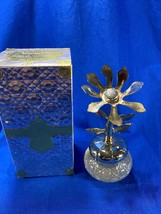 Vintage Avon Keepsake Bird Of Paradise Cream Sachet - .66 oz Jar Empty W... - $6.97