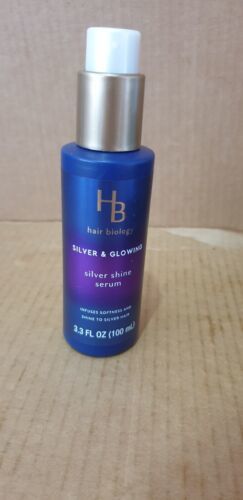 HB Hair Biology Silver & Glowing Silver Shine Serum For Gray Hair - New ...