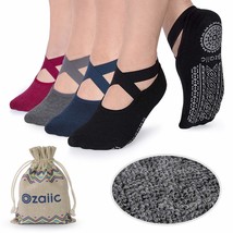 Non Slip Socks For Yoga Pilates Barre and 12 similar items