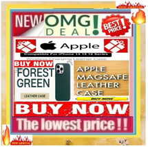 ✅??Apple Authentic Case I Phone Leather Case Mag Safe Case???Buy Now??️ - $39.00