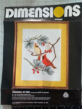 Dimensions Crewel Cardinals In Pine Kit - $15.83