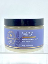 Bath and Body Works LAVENDER + VANILLA Shea Sugar Body Scrub Aromatherapy 12.5oz - $15.99