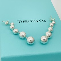 Authenticity Guarantee 
Tiffany &amp; Co Graduated Bead Earrings HardWear Be... - $525.00