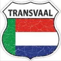 Transvaal Highway Shield Novelty Metal Magnet HSM-429 - $14.95