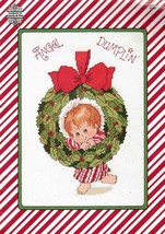 Angel Dumplin for Counted Cross Stitch Designs by Gloria &amp; Pat Book 20 1983 - $4.49