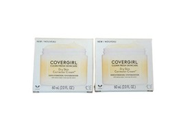 Lot x 2 Covergirl Clean Fresh Skincare Facial Dry Skin Corrector Cream 24hr - $20.78