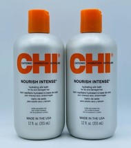 2 CHI Nourish Intense Hydrating Silk Bath For Dry & Damaged Hair 12 oz Free Ship - $49.99