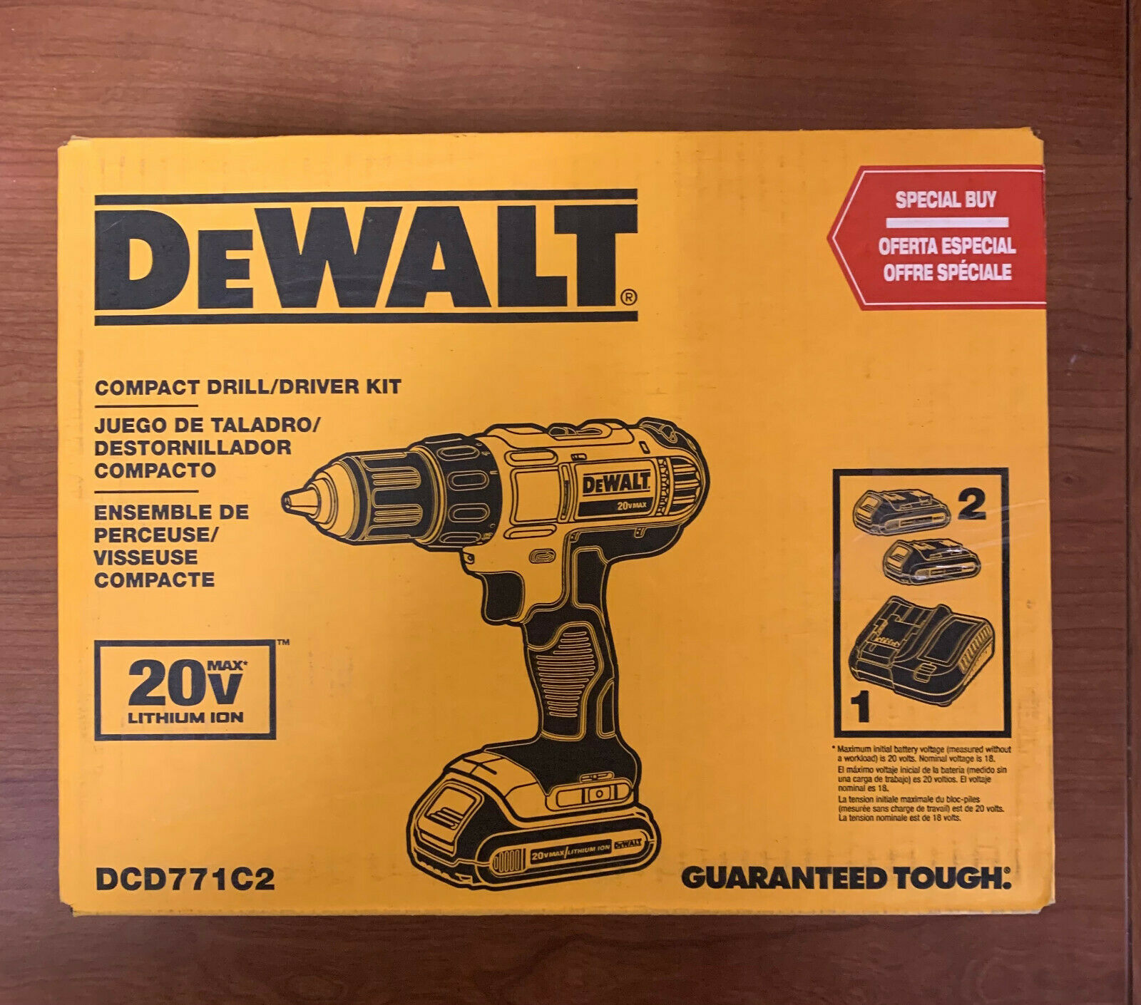 Dewalt DCD771C2 20V Max Li-Ion 1/2 In. and 50 similar items