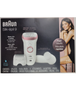 Braun Epilator Silk-épil 9 9-880, Facial Hair Removal for Women, Wet & Dry - $81.82