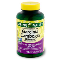 Spring Valley Garcinia Cambogia Capsules 800 mg 90 Count Weight Support 1 Pack - $10.02