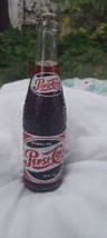 Vintage 12 oz. Sparkling Pepsi Cola  Embossed Bottle - Full - $37.39