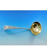 Antique Engraved by JE Caldwell Sterling Silver Gravy Ladle Gold Washed ... - $385.11