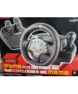 Rare! Logitech MOMO Racing Force Feedback Wheel- factory sealed box! Bra... - $186.99