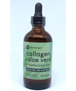 360 Nutrition Collagen + Aloe Vera w/ Hyaluronic Acid 60Servings 4oz BB:... - $23.99