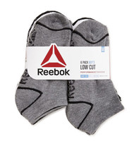 Boys Socks Size Small 4-8 Shoe 6 Pairs Reebok Low Cut, Crew or Quarter Cut - $8.89