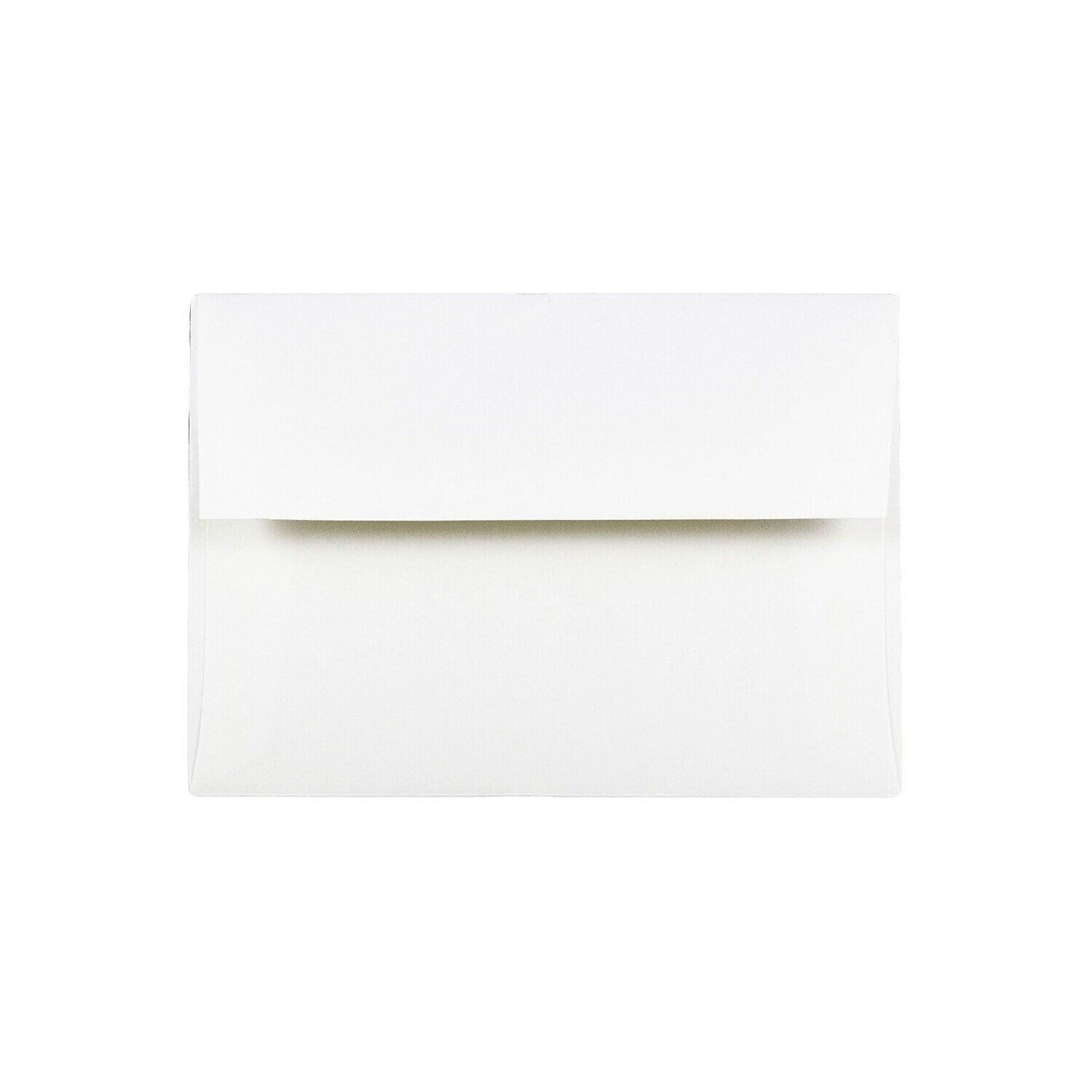 A7 Invitation Envelope (5 1/4 x 7 1/4) with Peel & Seal - Black Linen with Gold Foil - 50 Pack