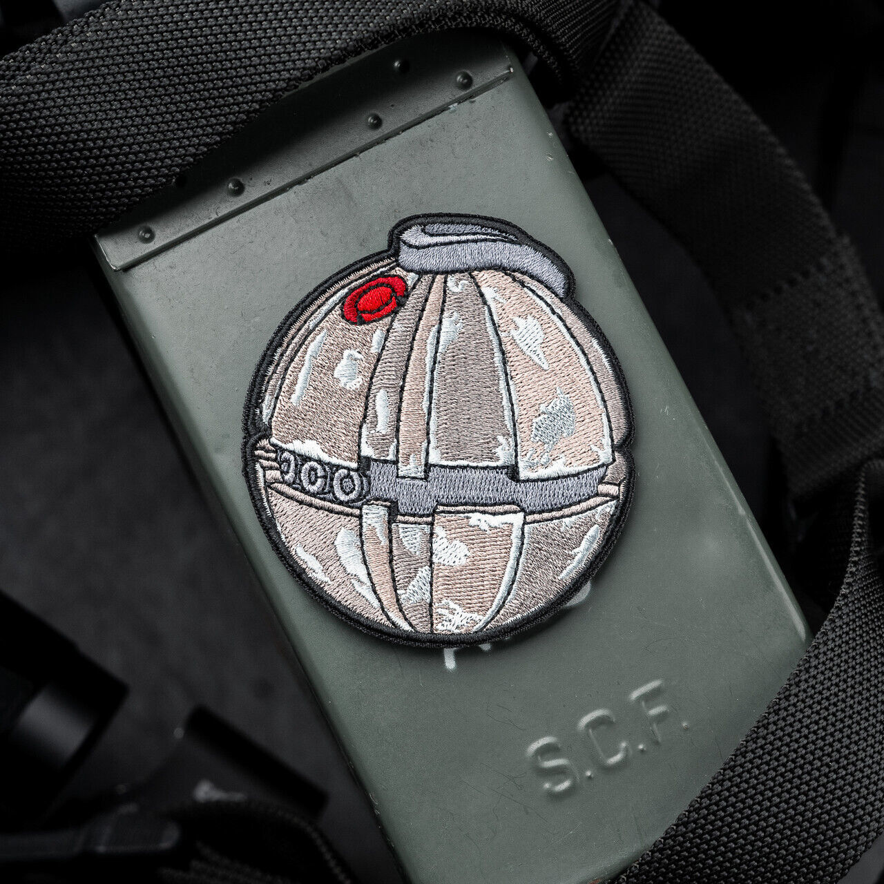 Baby Yoda Freshman Mandalorian PVC Morale Patch