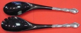 Fontana by Towle Sterling Salad Serving Set with Black Nylon 12" - $107.91