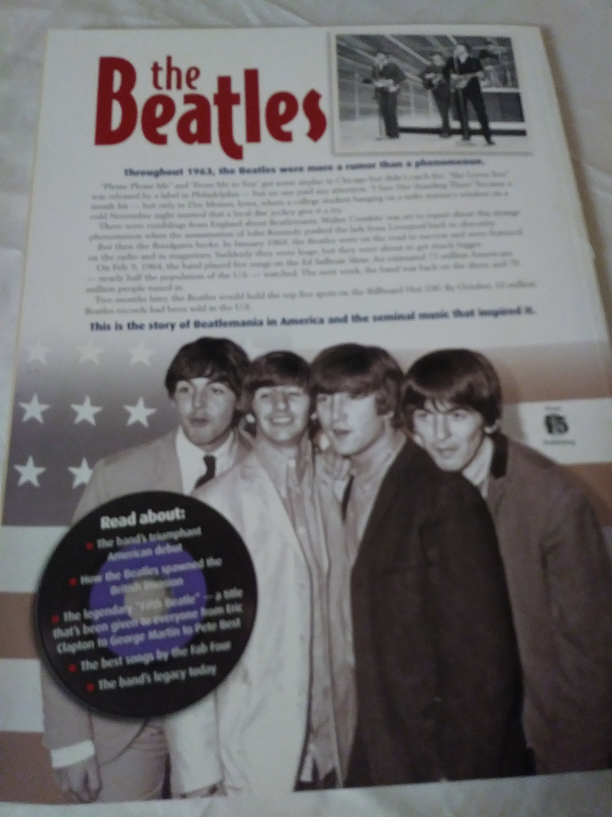 The Beatles Celebrating 50 Years Of Beatlemania In America 2014 Issue Look Like Other 