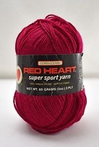 Red Heart Super Saver Worsted Medium Weight Yarn - 1 Skein Color