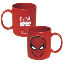Marvel Comics Amazing Spider-Man Face 20 oz. Red Ceramic Coffee Mug NEW ... - $8.79
