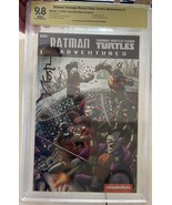 Batman Teenage Mutant Ninja Turtles Adventures #1 Key 9.8 CBCS Signed x2... - $164.58