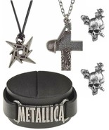 Alchemy of England Metallica Pendants Master of Puppets or Ninja Star Pe... - $29.95