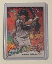2023 Topps Chrome Update Future Stars Corbin Carroll* RC Card FSU-10 MLB... - $12.16