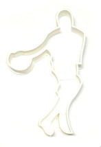 Basketball Player Ball Dribble Outline Athletics Cookie Cutter USA PR2414 - $2.99