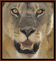 Lion! ~~ counted tapestry pattern PDF - $15.99