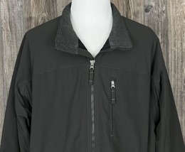 DULUTH Trading Co. Men&#39;s Grey Fleece Lined Winter Jacket Full Zip Size 2XL - $29.70