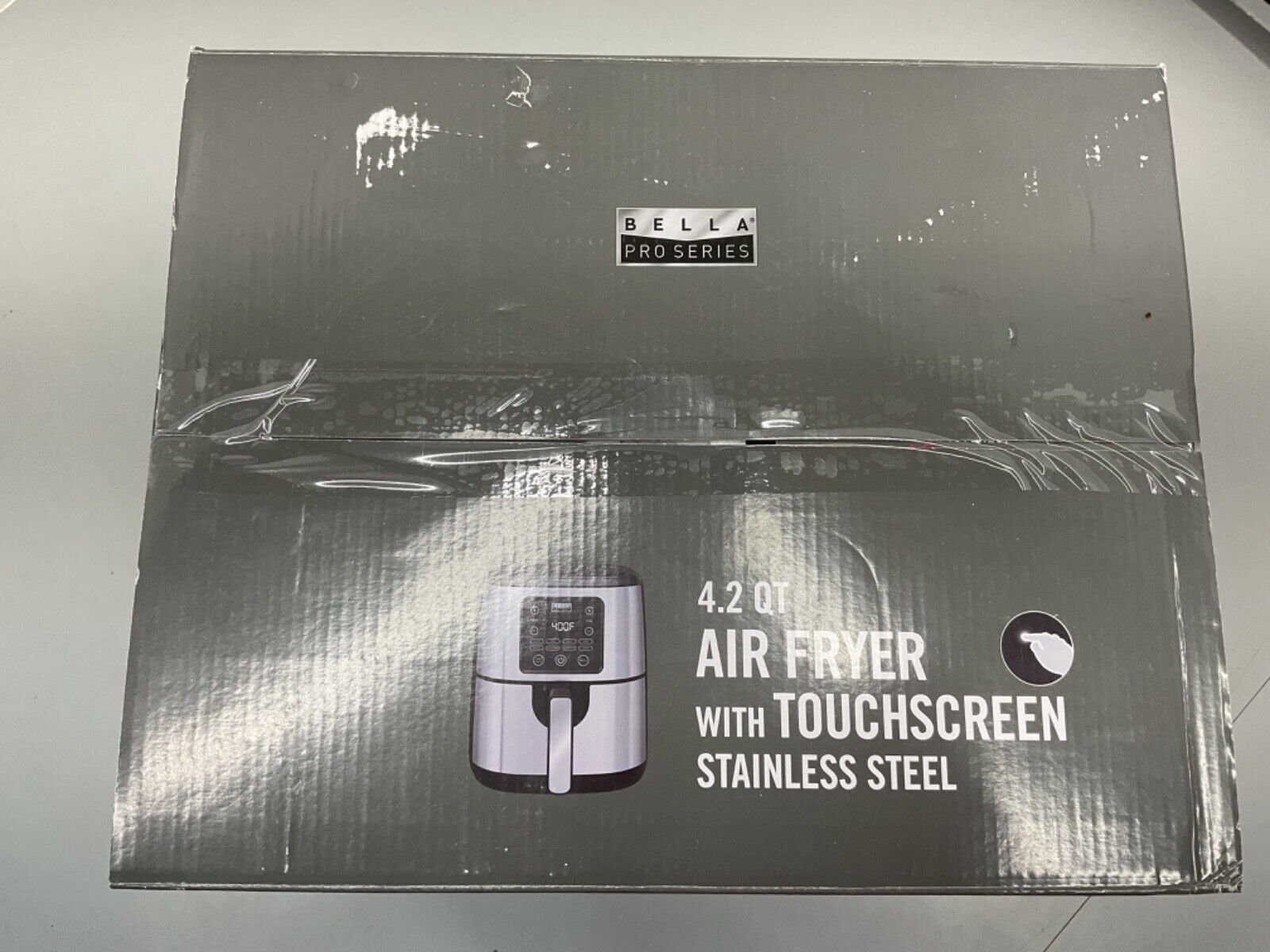 Bella Pro Series 4.2qt. Digital Air Fryer Stainless Steel Finish Fryers