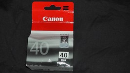 Unopened  Genuine Cannon Pixma PG-40 Black Ink Cartridge - $15.00