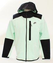 Nike Sportswear Tech Fleece Overlay Full-zip Hoodie Men's DR6165 030 Size  LARGE