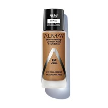 Almay Skin Perfecting Comfort Matte Liquid Foundation, 240 Warm Almond 1... - $29.69