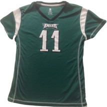 NFL Philadelphia Eagles Carson Wentz Girls Youth #11 Jersey XL With Sparkle - $23.76