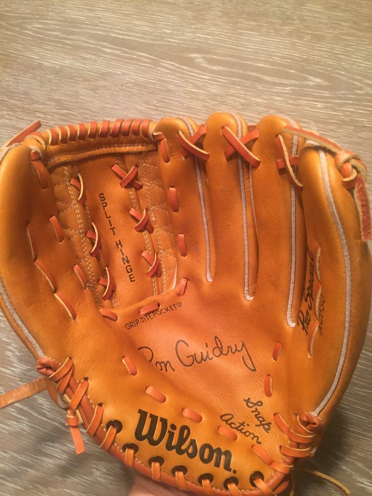 Vintage Wilson Ron Guidry Baseball Glove