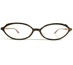 Oliver Peoples Eyeglasses Frames LARUE OTPI Brown Pink Oval Cat Eye 52-16-140 - $111.99