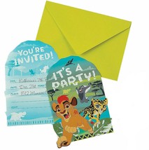 Lion Guard Postcard Invitations Boys Birthday Party Supplies Favor Stationary 8 - $4.90