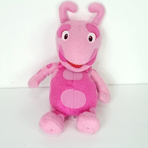 Fisher Price Backyardigans Uniqua Plush Talking Stuffed Animal Pink 11 ...