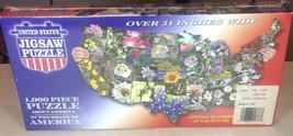 1000 Piece United States Jigsaw Puzzle  - $21.90