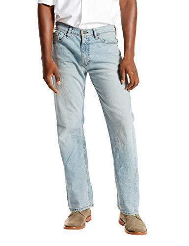 levi's golden top men's 505 regular fit jeans, us 38x32