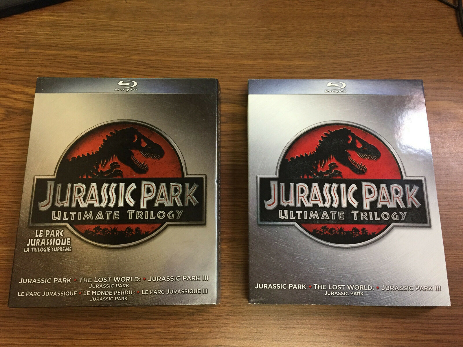 Jurassic Park Collection Blu Ray 3 Disc Set Sam Neill Jeff Goldblum Laura Dern Dvds And Blu Ray