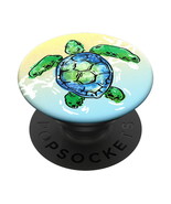 Popsockets Grip with Swappable Top for Cell Phones, PopGrip Tortuga, 800973 - $15.83